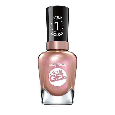 Make sure nails are clean and dry. . Sally hansen miracle gel polish